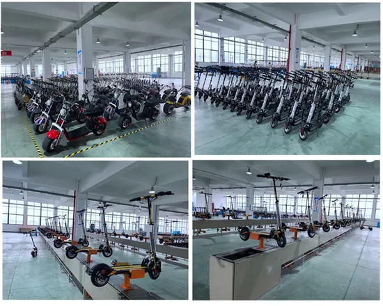 New Arrival Powerful 1200W*2 Double Motor Fast Speed Two Wheels Folded Electric Scooter 48V 52V 15ah/18ah/21ah 10inch off